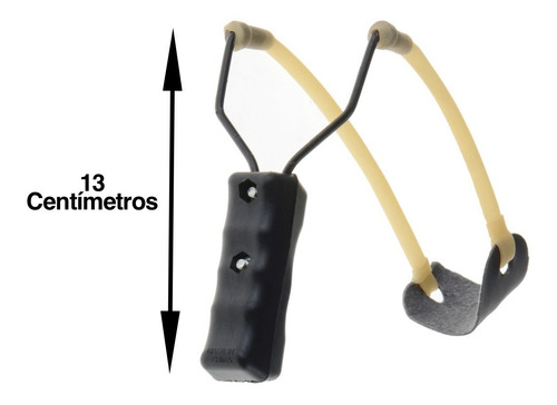 Imagem 3 de 4 de Atiradeira Estilingue Baladeira Slingshot Forquilha Funda