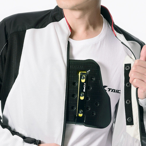 Imagen 2 de 6 de Protector Pectoral Campera Moto Rs-taichi Teccel Homologado