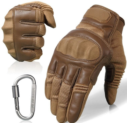 Guantes Cafe Racer Chopper Moto Touch Dedo Táctil 