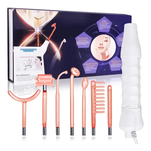 comprar Alta Frecuencia Portátil Facial Cuerpo Cabello 7 Electrodos 