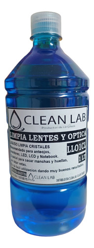 Limpia Lentes, Opticas Y Pantallas X 1 Lt