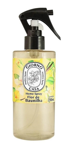 Imagem 2 de 7 de Home Spray Ambiente Cheirinho Flor De Baunilha 250ml Vanilla