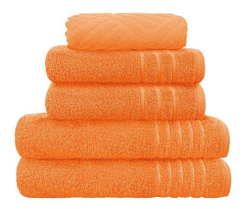 Toallas Ama De Casa Classic (500gr/m2) Baño Color Calabaza