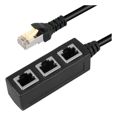 Red De Cable Divisor Rj45 Lan Ethernet De 1 A 3 Puertos