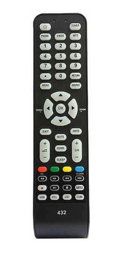 Control Remoto Tv Lcd Led Para Rca Tcl Grundig Lcd-432