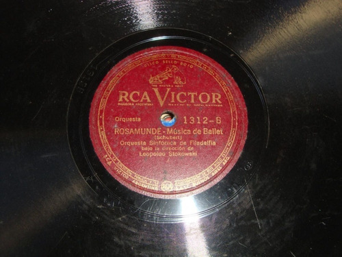 Pasta Orquesta Sinfonica Filadelfia Rca Victor 1312 C19
