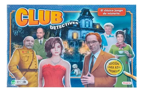 Juego De Mesa Club Detectives Nupro 3050