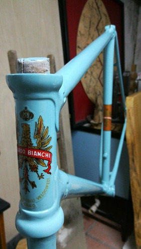 Cuadro Bicicleta Antigua  Bianchi Eroica Año 1938  (Reacondicionado)