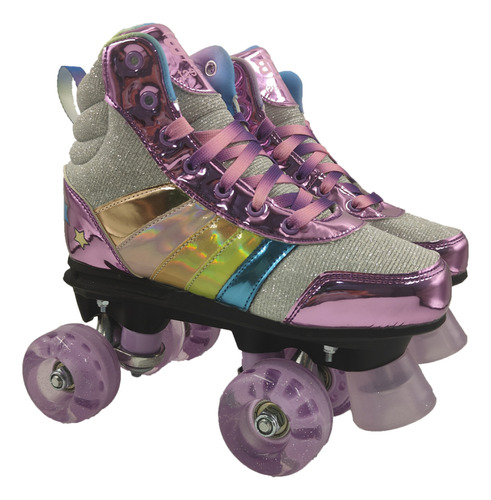 Patines Con Brillos T42 - Mosca