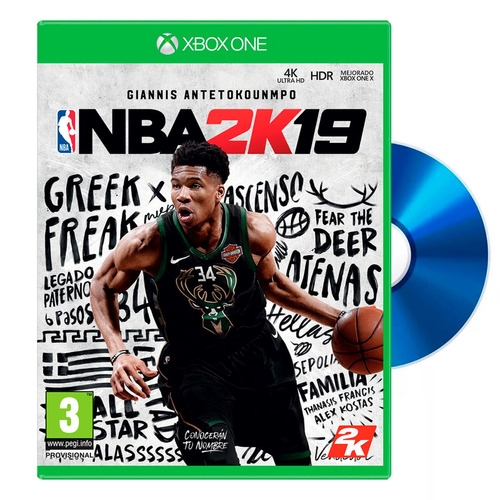 Juego Nba 2k19 Xbox One Fisico Sellado Original