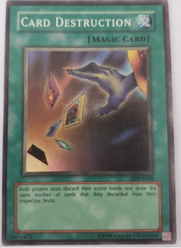  Yu-gi-oh Card Destruction (super Rara)