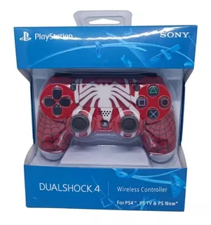 Control Inalámbrico Bluetooth Spiderman Para Ps4