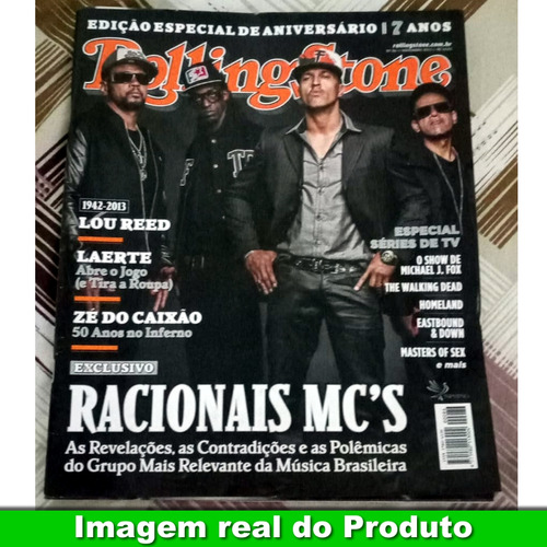 Revista Rolling Stone Ed. 86 Racionais Mcs (Usado)