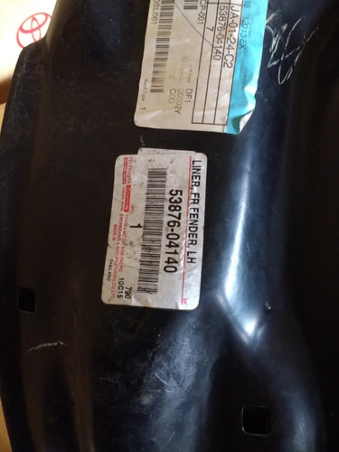 Guardapolvo Delantero Izquierdo Hilux 98/2005 Original Toyot