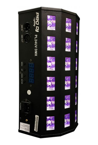 Luz Ultravioleta O Luz Negra Led Para Fiestas Dmx