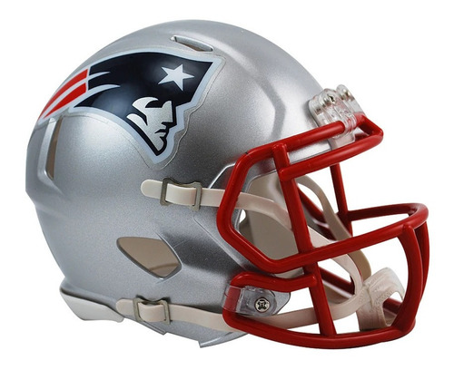 Nfl New England Patriots Mini Casco Speed Mini Helmet Patts