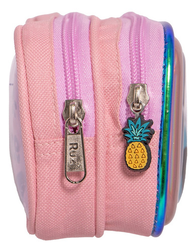 Kit Mochila Stitch Lonchera Lap Original Ruz Primaria 967 Rosa Rosa