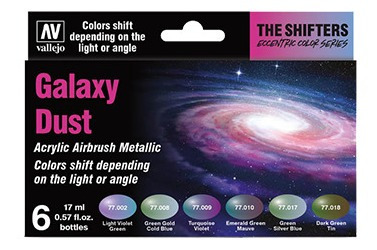 Juego De Pinturas Vallejo - The Shifters Set: Galaxy Dust