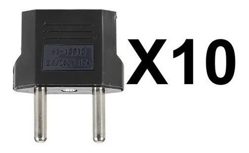 Pack 10 Adaptador Conector Enchufe Universal / Jocker
