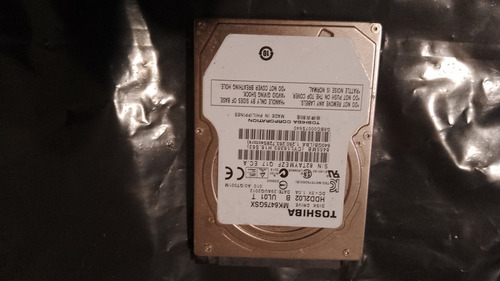 Disco Duro Hdd P/laptop  Toshiba Mk 6475 640 Gigas Func.