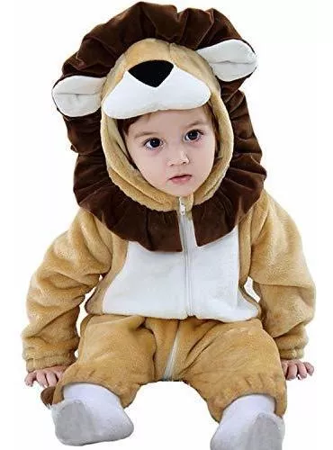 Disfraces de animales para bebés, mameluco unisex para niños pequeños,  rómper para disfraz de Halloween