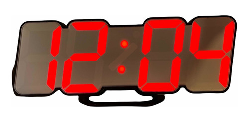 Reloj Despertador Con Control Remoto Led  Multicolor
