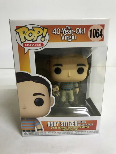 Funko Pop 40 Year Old Virgin Andy Holding Oscar 1064