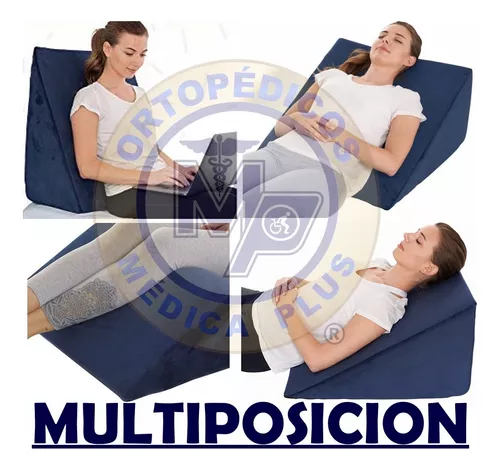 Almohada Antirreflujo Triangular Xl Adulto Cuña Varices