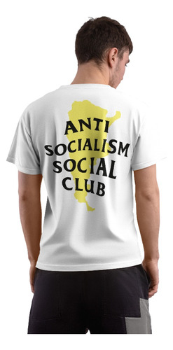 Remera Libertaria Anti Socialism Arg - 100% Algodón Premium