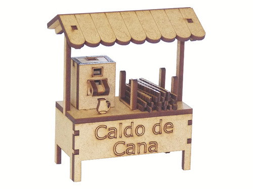 Miniatura Barraca Caldo De Cana A072