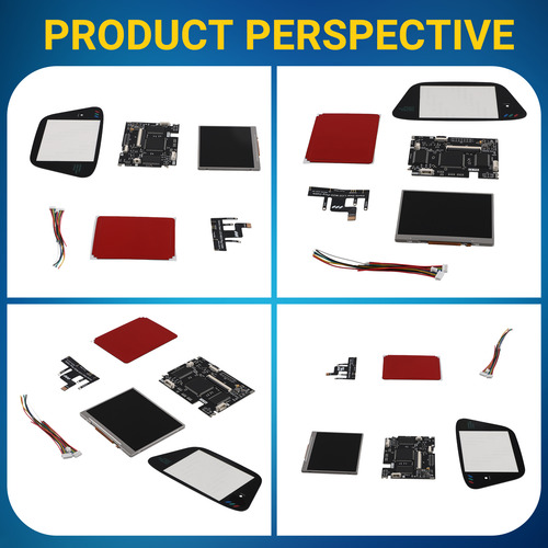 Kits De Pantalla Lcd V4 Ips Ogs Para Game Gear Full Screen V