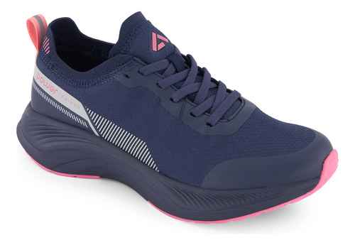 Tenis Deportivo Andrea Training Elastico Mujer Azul