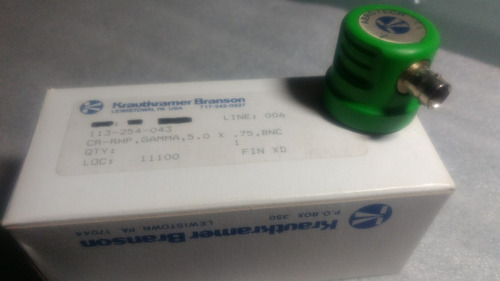 Transductor Contacto Tipo Rhp Ultrasonido 5mhz .75 (Usado)