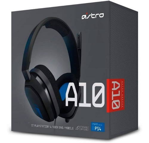 Imagen 2 de 4 de Diadema Astro A10 Edicion Ps4 Gamer Xbox One/switch/pc 3.5mm