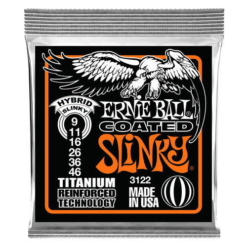 Encordado Ernie Ball Titanium 009 Hybrid 3122