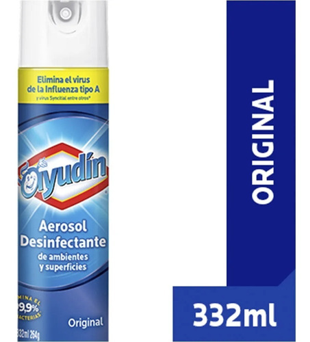 Ayudin Desinfectante Original Aerosol. Pack X 6 Unidades