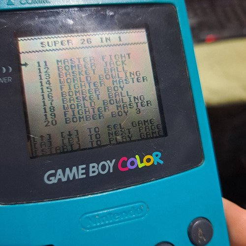 Lote Nintendo Gameboy. Pokemon Azul, Amarelo, Harry Potter (Usado)