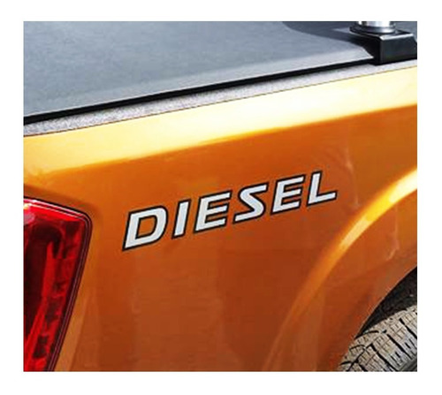 Sticker Diesel Para Costado Batea Compatible Con Frontier 