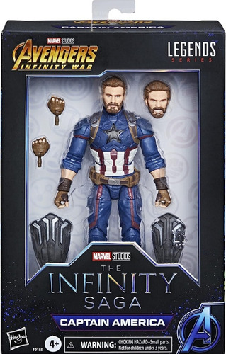 Capitán América Infinity Saga Marvel Legends 