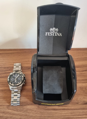 Reloj Festina F16658.3 Tour De France Crono Bike Acero Acero Azul Aero (Usado)