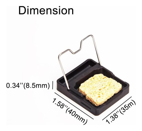 Uy Chan Ts-stand Mini Soldering Board Soporter Sopon Sponge