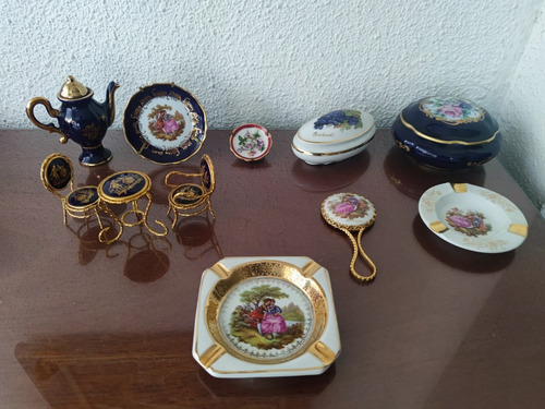 Piezas Porcelana Limoges Francia 