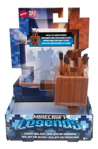 Minecraft Legends Fidget Madeira - Mattel