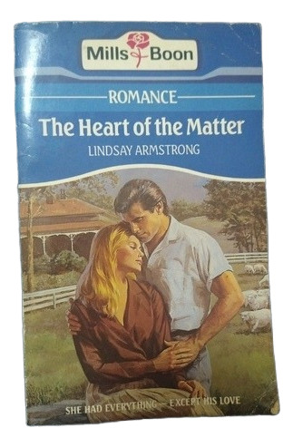 The Heart Of The Matter. Lindsay Armstrong (Usado)