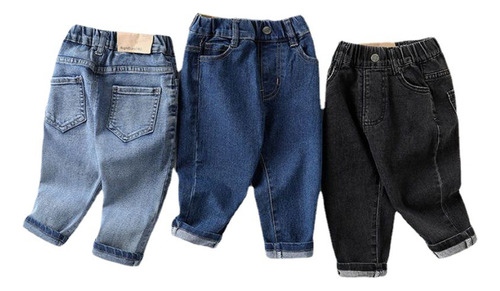 Pantalones Largos De Algodón Elástico Baligrod Para Niños