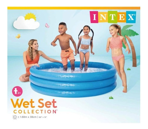 Piscina Intex Wet Set Colletion 1.68 X 38cm #exz