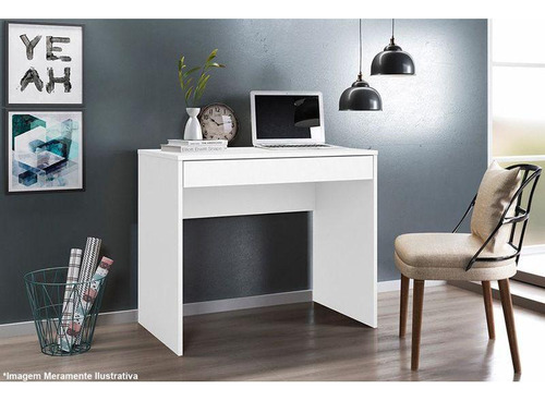 Mesa Escrivaninha Facility 1gav Branco-demóbile