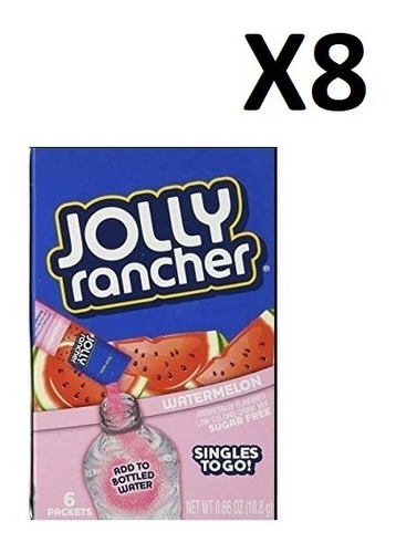 Bebida En Polvo Sabor Sandia Jolly Rancher 