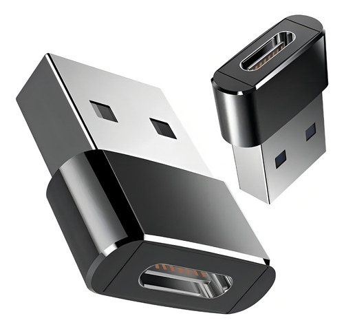 Adaptador Plug Usb 3.1 Tipo C Fêmea X Usb 2.0 Macho Otg