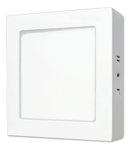 Luminario Adir Cuadrado Sobreponer 12 Watts Blanco